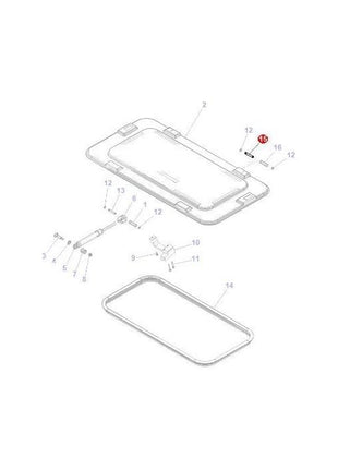 Massey Ferguson - Clevis Pin - 3303074M1 - Farming Parts