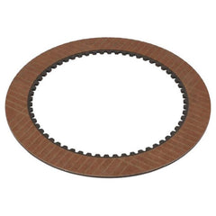 A circular metal disc featuring a smooth outer edge and small teeth along the inner edge, commonly used in Massey Ferguson MF tractor models. This product is identified as the Massey Ferguson - Disc - 3779324M2, under the brand name AGCO.