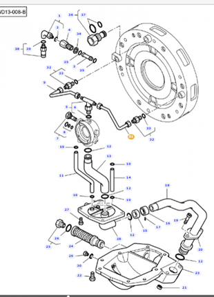 Massey Ferguson - Tube - 3791599M92 - Farming Parts