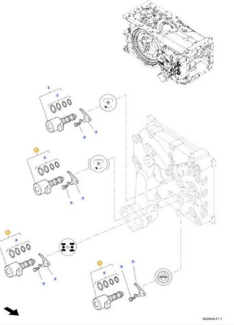 Massey Ferguson - Electrovalve - 3794718M4 - Farming Parts