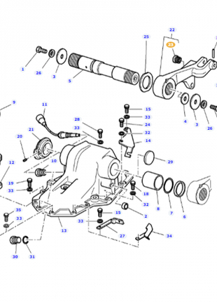 Massey Ferguson - Bush - 3796050M1 - Farming Parts