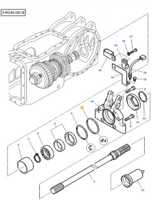 Massey Ferguson - PTO Seal - 3801428M1 - Farming Parts