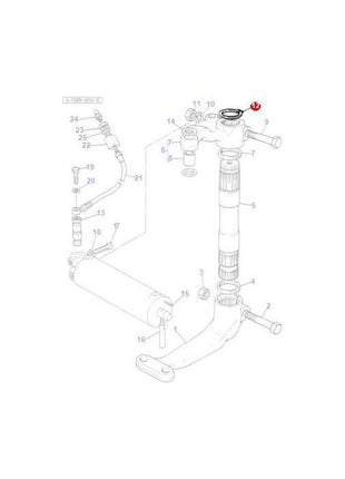 Massey Ferguson - Circlip - 355917X1 - Farming Parts