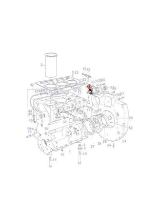 Massey Ferguson - Seal Speedo Drive - 636762M1 - Farming Parts