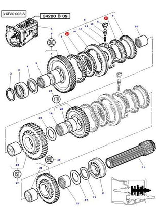 Massey Ferguson - Ring - 3824251M1 - Farming Parts