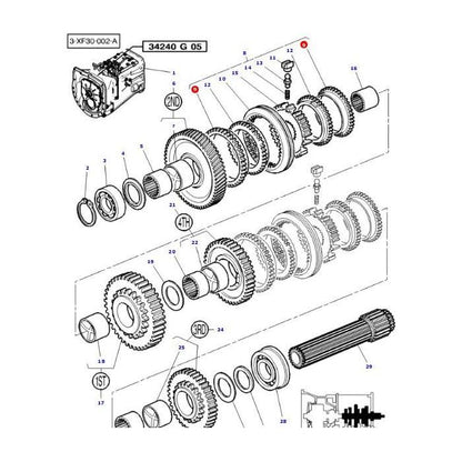 Massey Ferguson - Cone - 3824417M1 - Farming Parts