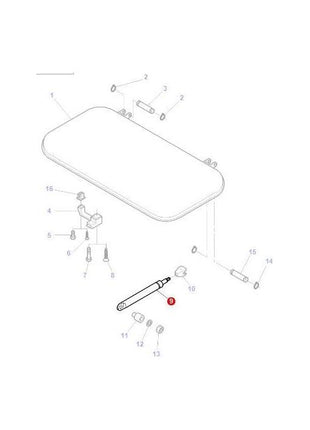 Massey Ferguson - Sunroof Strut - 3901826M91 - Farming Parts