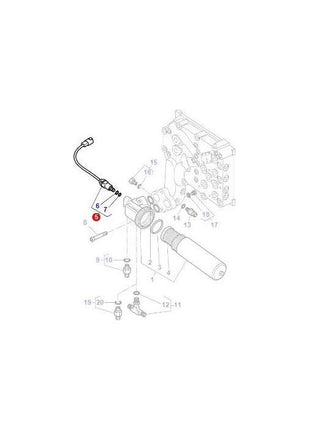 Massey Ferguson - Filter Switch - 3798634M3 - Farming Parts