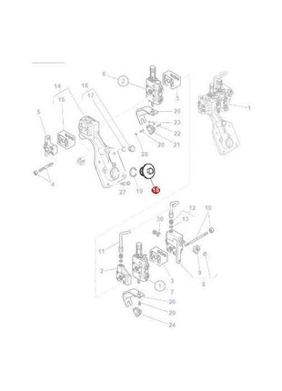 Massey Ferguson - Oil Cap - 4301166M1 - Farming Parts