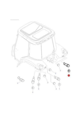 Massey Ferguson - Switch PTO - 4284626M1 - Farming Parts