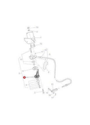 Massey Ferguson - Lever - 4285769M1 - Farming Parts