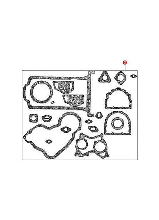 Massey Ferguson - Sump Gasket Kit - 4224369Z1 - Farming Parts