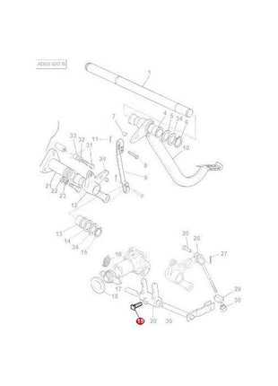 Massey Ferguson - Locking Stud - 3771408M1 - Farming Parts