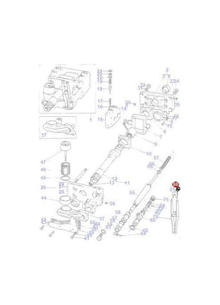 Massey Ferguson - Pin - 1861510M1 - Farming Parts