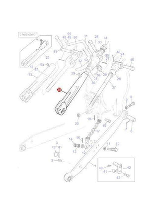 Massey Ferguson - Fork - 1863886M2 - Farming Parts