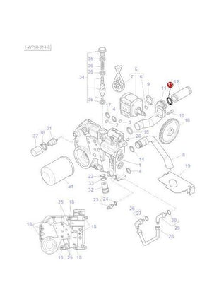 Massey Ferguson - O Ring - 70923813 - Farming Parts