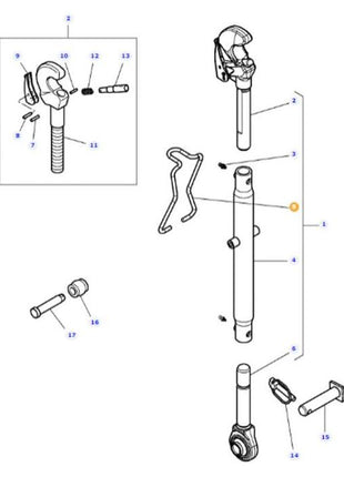 Massey Ferguson - Spring - 3909708M1 - Farming Parts