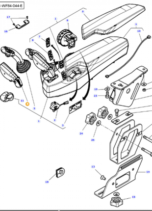 Massey Ferguson - Shifter - 3909731M91 - Farming Parts