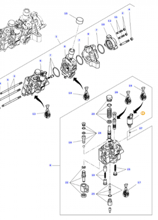 Massey Ferguson - Solenoid Valve Kit - 3909832M91 - Farming Parts