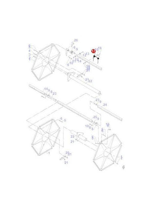 Massey Ferguson - Tine - D28650165 - Farming Parts