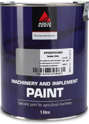 Massey Ferguson - Smoke Grey Paint 1lts - 3930935M5 - Massey Tractor Parts