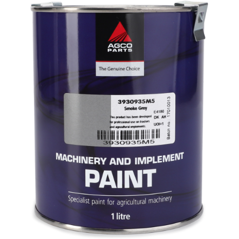 Massey Ferguson - Smoke Grey Paint 1lts - 3930935M5 - Massey Tractor Parts