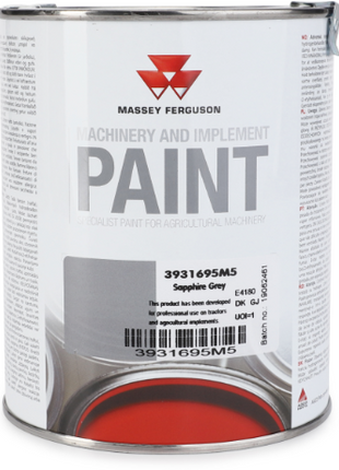 Massey Ferguson - Sapphire Grey Paint 1lts - 3931695M5 - Massey Tractor Parts