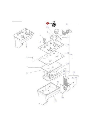 Massey Ferguson - Switch Lift - 3388348M93 - Farming Parts