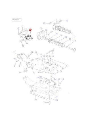 Massey Ferguson - Yoke - 180972M2 - Farming Parts