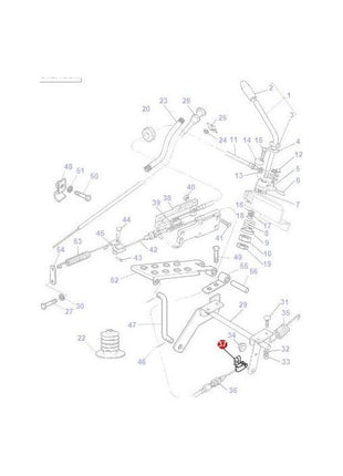 Massey Ferguson - Retaining Clip - 1694080M1 - Farming Parts