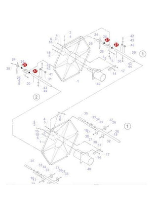 Massey Ferguson - Washer - D20400586 - Farming Parts