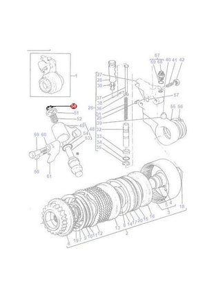 Massey Ferguson - Circlip IPTO Piston - 355905X1 - Farming Parts