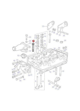 Massey Ferguson - Head Stud - 1476086X1 - Farming Parts