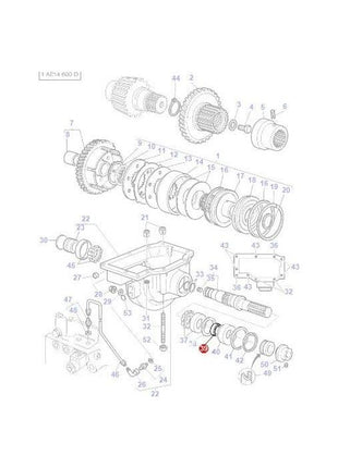 Massey Ferguson - Seal Transfer Box - 3714398M1 - Farming Parts