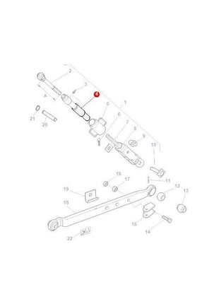 Massey Ferguson - Tube - 3810340M92 - Farming Parts