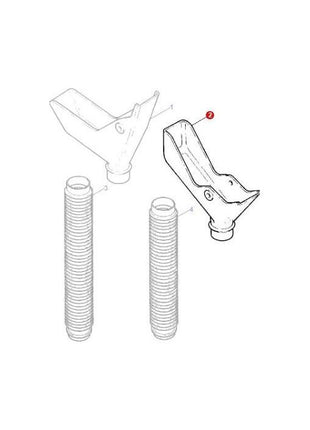 Massey Ferguson - Spout - 876887M2 - Farming Parts