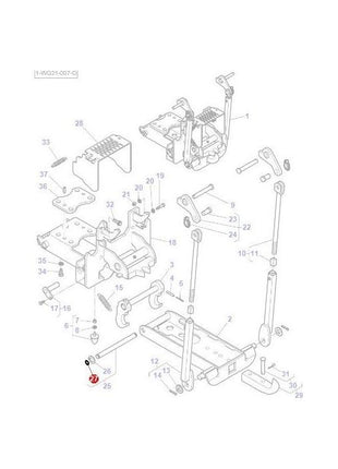 Massey Ferguson - Snap Ring - 3793551M1 - Farming Parts