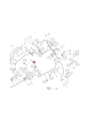 Massey Ferguson - Temperature Switch - 3583331M1 - Farming Parts