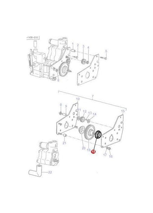 Massey Ferguson - Bush - 1661237M1 - Farming Parts