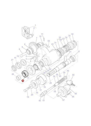 Massey Ferguson - Seal Rangebox - 3699802M2 - Farming Parts