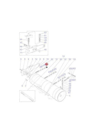 Massey Ferguson - Joining Link - 329988M91 - Farming Parts