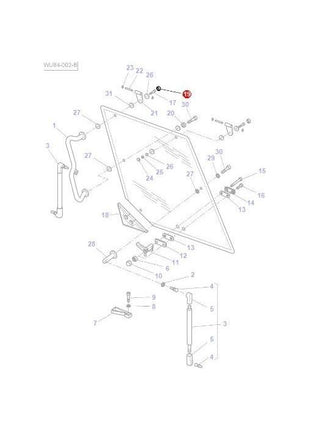 Massey Ferguson - Screw Cap - 3805999M1 - Farming Parts