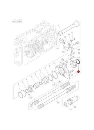 Massey Ferguson - O Ring - 3000789X1 - Farming Parts