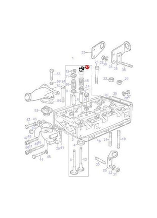 Massey Ferguson - Valve Cotter - 731155M1 - Farming Parts