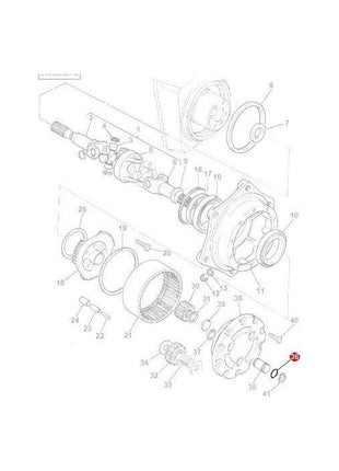 Massey Ferguson - O Ring - 70923568 - Farming Parts