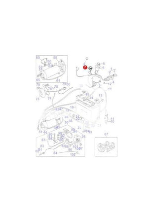 Massey Ferguson - Fuel Gauge - 894844M1 - Farming Parts