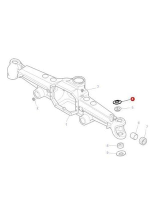 Massey Ferguson - Cup Spring - V34052700 - Farming Parts