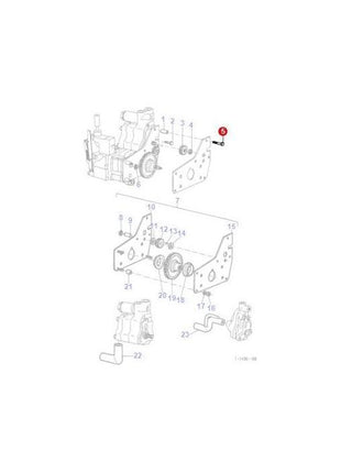 Massey Ferguson - Bolt - 516259M2 - Farming Parts