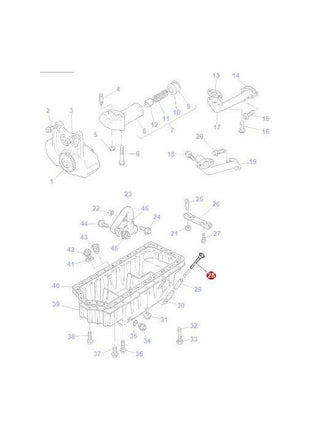 Massey Ferguson - Dipstick - 3641818M1 - Farming Parts