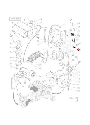 Massey Ferguson - Damper Suspension - 4292759M1 - Farming Parts